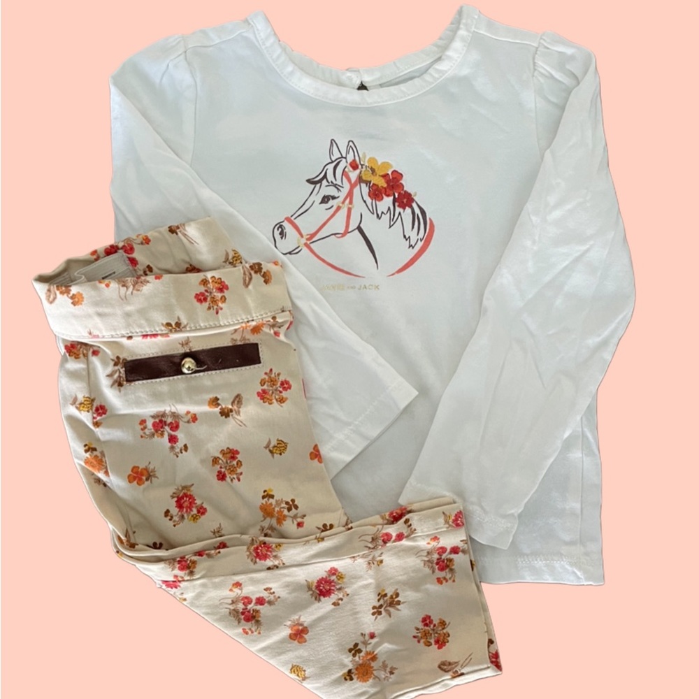 Janie and Jack Pants and Shirt Set